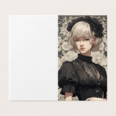 Élégance gothique victorienne LBD Little Black Bla (Outside Unfolded)