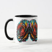 Élégance impressionniste : Mug café Nano-Canvas (Gauche)