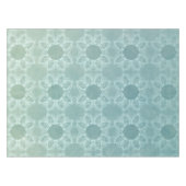 Elegance in het Blauwgroen Tafelkleed (Voorkant (Horizontaal))