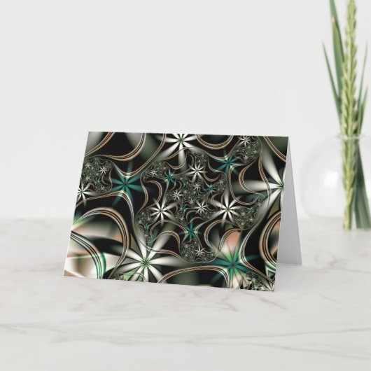 Elegance in het Wenskaart Bloom Kaart (Voorkant)