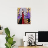 Elegance in Red, Poster (Thuiskantoor)