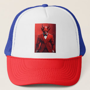 Élégance infernale : Casquette de l'avocat du diab