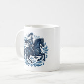 Élégance intemporelle : La Mug Classique EKD (Devant gauche)