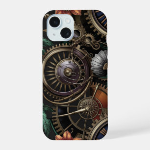 Élégance intemporelle Steampunk Mécanique Florale