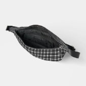 Élégance intemporelle : Tartan noir et blanc class (Ouvrir)