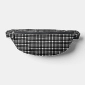 Élégance intemporelle : Tartan noir et blanc class (Poser)