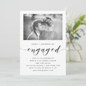 Élégance | Invitation de la partie d'engagement av (Debout devant)