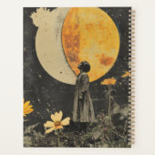 Élégance Lune - Femme avec Lune (Dos)