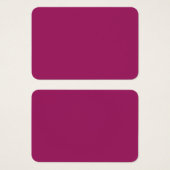 Élégance Magenta Gras | Cartes de Profil Premium (Devant & derrière)