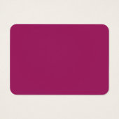 Élégance Magenta Gras | Cartes de Profil Premium (Dos)