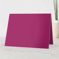 Élégance Magenta Vibrant | Cartes Pliées Premium