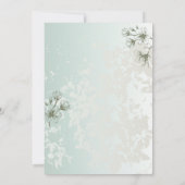 Élégance minimale Invitation de Nikah | Tundra Arg (Dos)