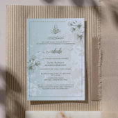 Élégance minimale Invitation de Nikah | Tundra Arg