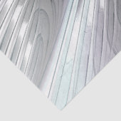 Elegance Modern Blue Grey White Fractal Art Flower Tissuepapier (Detail)