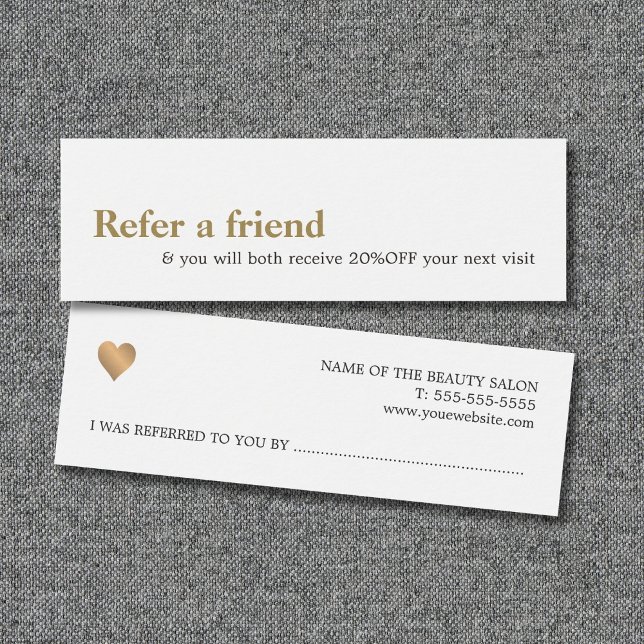 Élégance Moderne Blanc Or Faux Beauté Parrainage (Créateur téléchargé)