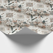 Élégance Moderne Papier Cadeau Mariage Perle et De (Coin)