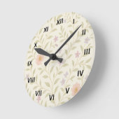 ÉLÉGANCE & MODERNITÉ Horloge murale Royalgreen Wil (Angle)