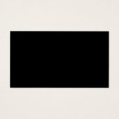Élégance noire de luxe | Cartes de profil premium (Devant)