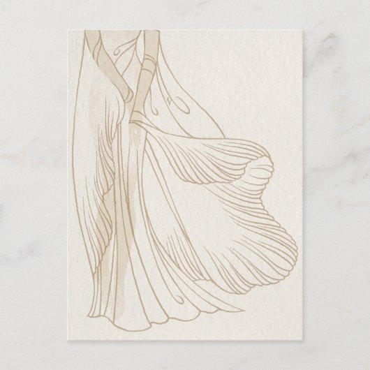 élégance pour carte postale (Devant)