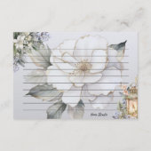 Elegance Recept Kaart (Achterkant)