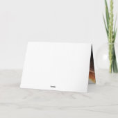 Élégance romantique ⎥ Mariage Carte photo plié (Dos)