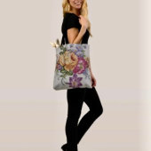 Élégance : Sac fourre-tout d'inspiration porcelain