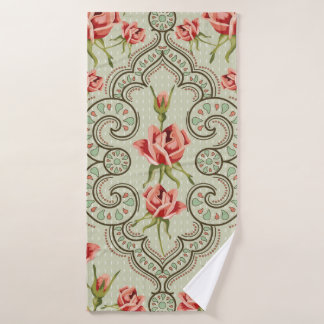 Elegance  Seamless floral background Badhanddoek