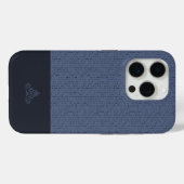 Elegance Series - Midnight Breeze Case-Mate iPhone Case (Achterkant (horizontaal))