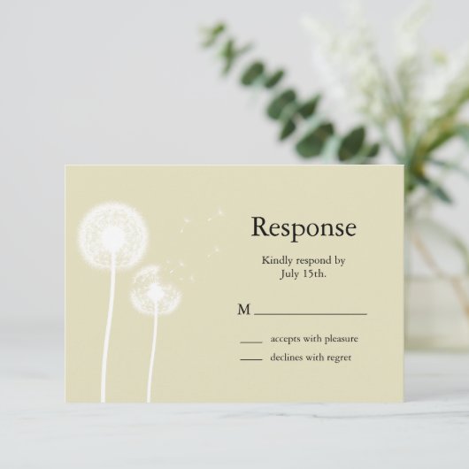 Élégance subtile RSVP (Debout devant)