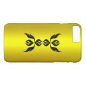 Elegance Supreme in zwart op goud Case-Mate iPhone Case (Achterkant (Horizontaal))