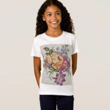 Élégance : T-shirt enfant d'inspiration porcelaine