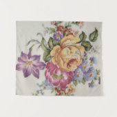 Élégance : Tapisserie inspirée de la porcelaine (Devant (Horizontal))