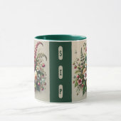 Elegance tasse et fleurs Mug (Centre)
