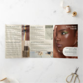 Élégance Terrestre Logo Beauté, Spa Sage Brochure (Intérieur)