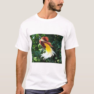 Elégance tropicale-Oiseau du Paradis T-shirt beaut