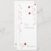 Elegance - Uitnodiging (Voorkant / Achterkant)