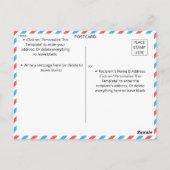 Élégance urbaine : Carte postale Skyline du centre (Dos)