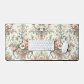 Élégance victorienne : Motifs pastel doux (Clavier et souris)