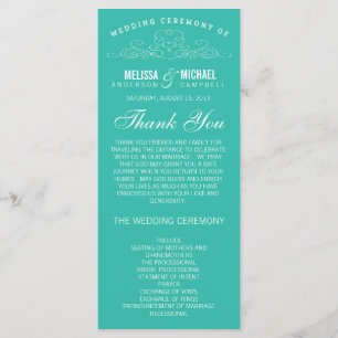 ÉLÉGANCE vintage   PROGRAMME DE MARIAGE