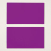 Élégance Violet Royal | Cartes de Profil Premium (Devant & derrière)