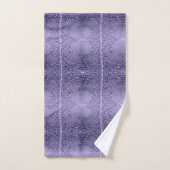 Élégance Violette (Serviette à main)