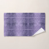 Élégance Violette (Serviette à main)