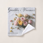 Elégance Whimsical : Un Mariage Inspiré Portrait D (Gant de toilette)