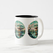 Elégance zen : Mug en céramique d'inspiration japo (Devant droit)