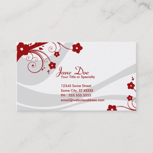 eleganceEssentials Visitekaartje (Voorkant)