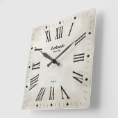  eleganceklok vierkante klok (Hoek)