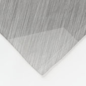 Elegant 10th Tin Wedding Jubileum Celebration Fleece Deken (Hoek)