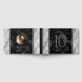 Elegant 10th Tin Wedding Jubileum Celebration Gastenboek (Volledig)