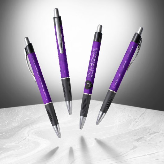 Elegant 12e Jubileum-feestdag zijderoute Pen