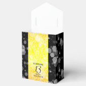 Elegant 13th Citrine Wedding Jubileum Bedankdoosjes (Geopend)